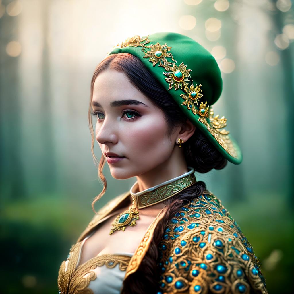  Toad is a Vologda woman ,highly detailed, cinematic lighting, stunningly beautiful, intricate, sharp focus, f1. 8, 85mm, (centered image composition), (professionally color graded), ((bright soft diffused light)), volumetric fog, trending on instagram, trending on tumblr, HDR 4K, 8K