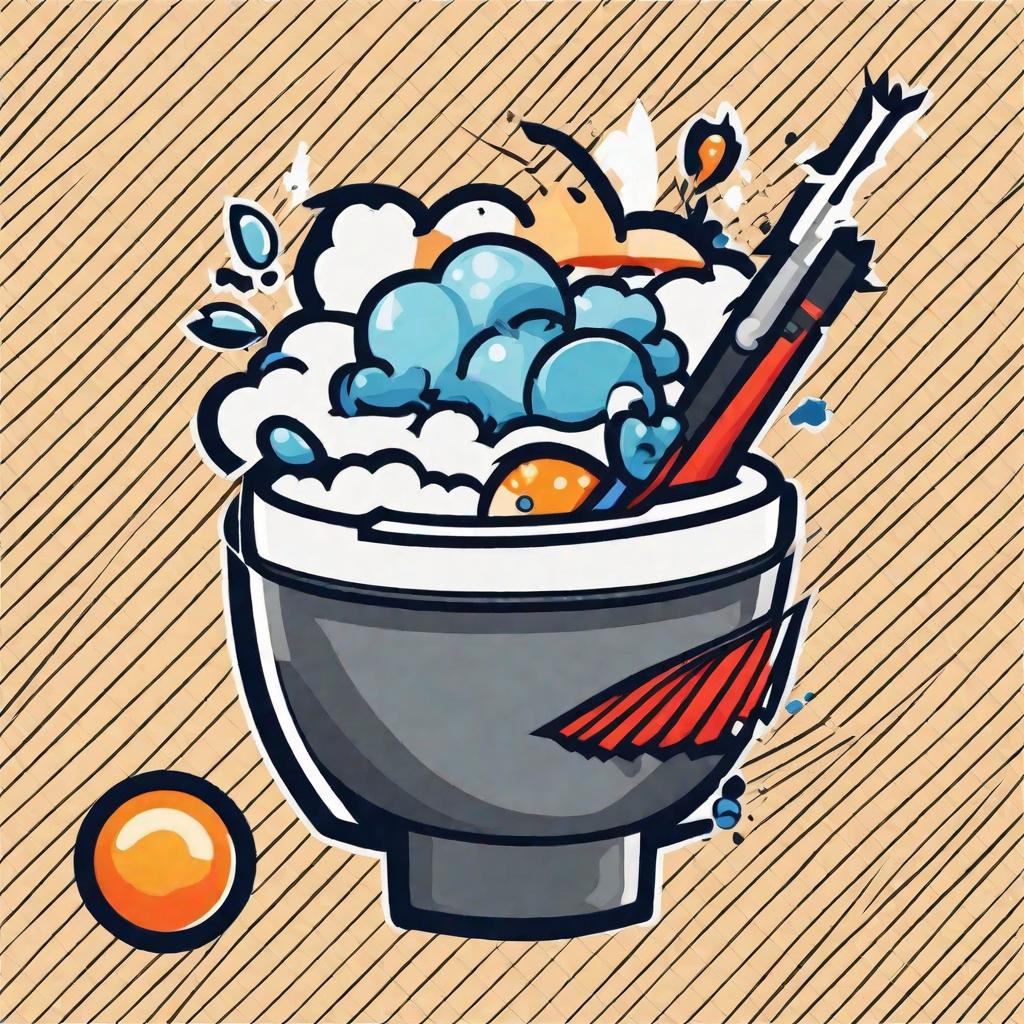  masterpiece, best quality, toilet explosion icon, animated version