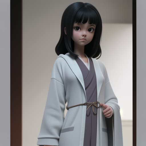  a human girl wearing a robe without anything else, girl age 30