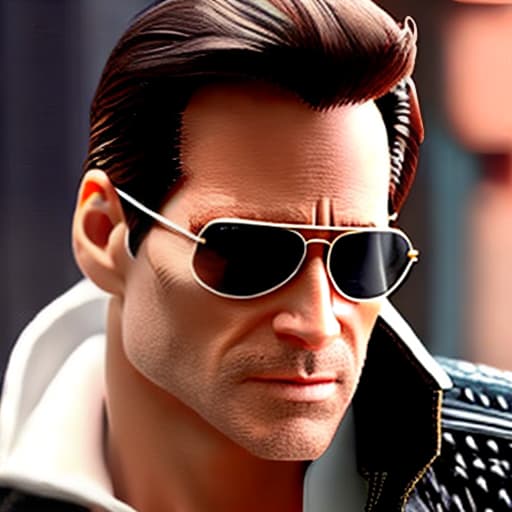 wa-vy style Johnny cage from mortal combat hyperrealistic, full body, detailed clothing, highly detailed, cinematic lighting, stunningly beautiful, intricate, sharp focus, f/1. 8, 85mm, (centered image composition), (professionally color graded), ((bright soft diffused light)), volumetric fog, trending on instagram, trending on tumblr, HDR 4K, 8K