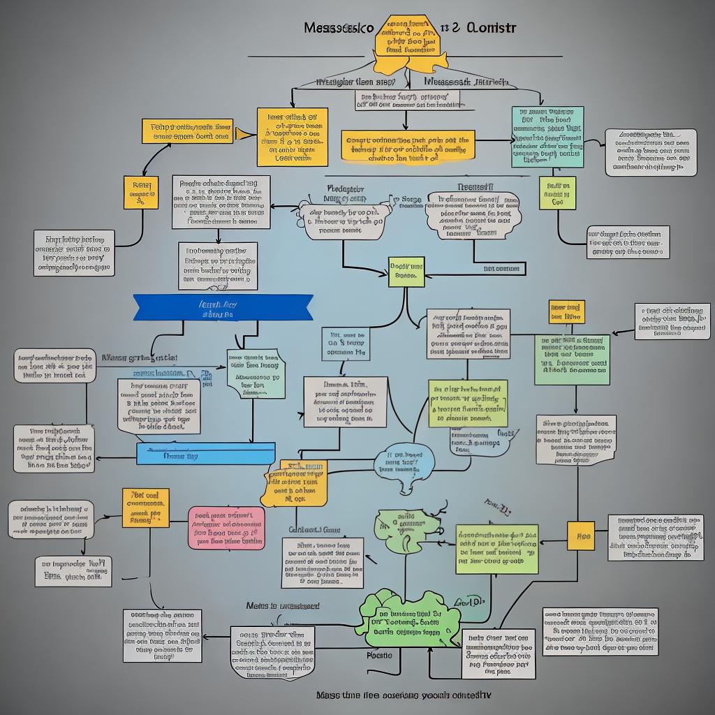  masterpiece, best quality, flow chart of learning ,