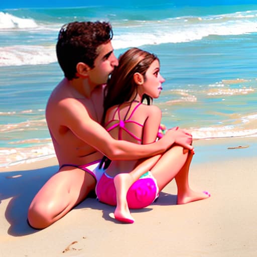  Niña cogiendo con su novio en la playa