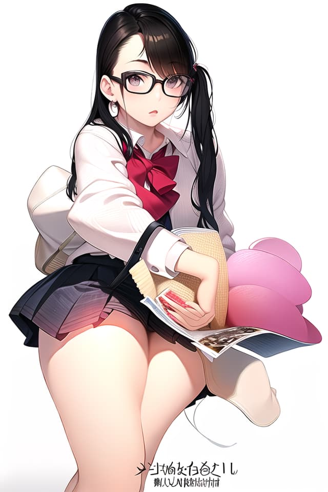  High school girl wearing glasses, (Masterpiece, BestQuality:1.3), (ultra detailed:1.2), (hyperrealistic:1.3), (RAW photo:1.2),High detail RAW color photo, professional photograph, (Photorealistic:1.4), (realistic:1.4), ,professional lighting, (japanese), beautiful face, (realistic face)