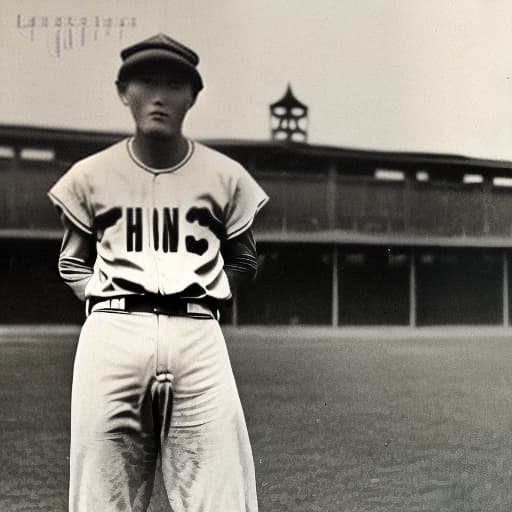 lnkdn photography 1931 Taiwanese high school baseball player