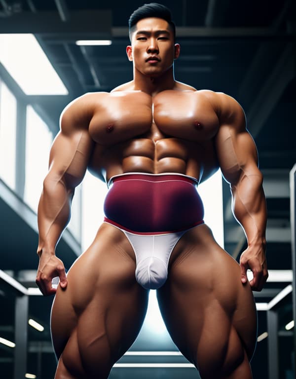  Asian，naked whole body，gay，Asiatic，whole body，Student of physical education，naked whole body, in gym， big bulge，Asian，naked whole body，，Asiatic，whole body，Slave，naked whole body，muscular, fit, handsome, young, passionate，strong，huge beefy bodybuilder man,  big bulge, huge breast, huge tits, huge boobs，White skin， with large bulging crotch and a white stocking suspender belt around the waist long sexy stockings, huge back round muscle ass, huge round back. huge breast, huge tits, hyperrealistic, full body, detailed clothing, highly detailed, cinematic lighting, stunningly beautiful, intricate, sharp focus, f/1. 8, 85mm, (centered image composition), (professionally color graded), ((bright soft diffused light)), volumetric fog, trending on instagram, trending on tumblr, HDR 4K, 8K
