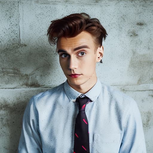 portrait+ style joe sugg queer face