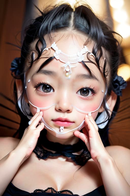  Loli face, (Masterpiece, BestQuality:1.3), (ultra detailed:1.2), (hyperrealistic:1.3), (RAW photo:1.2),High detail RAW color photo, professional photograph, (Photorealistic:1.4), (realistic:1.4), ,professional lighting, (japanese), beautiful face, (realistic face)