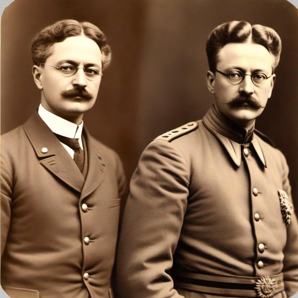  Lev Trotsky vs kaiser wilhelm 2