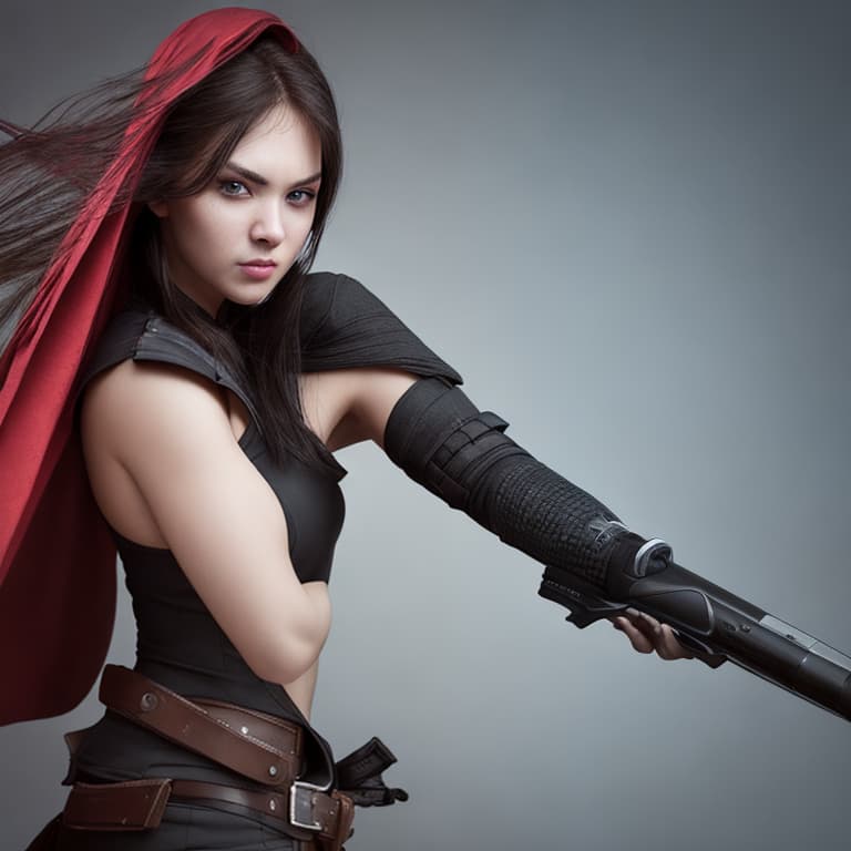  best quality professional photograph, HD, assassin, ultra high quality model