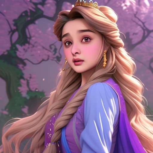  Alia Bhatt as Rapunzel