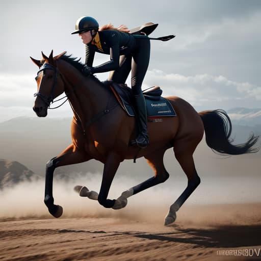  max verstappen riding a horse hyperrealistic, full body, detailed clothing, highly detailed, cinematic lighting, stunningly beautiful, intricate, sharp focus, f/1. 8, 85mm, (centered image composition), (professionally color graded), ((bright soft diffused light)), volumetric fog, trending on instagram, trending on tumblr, HDR 4K, 8K