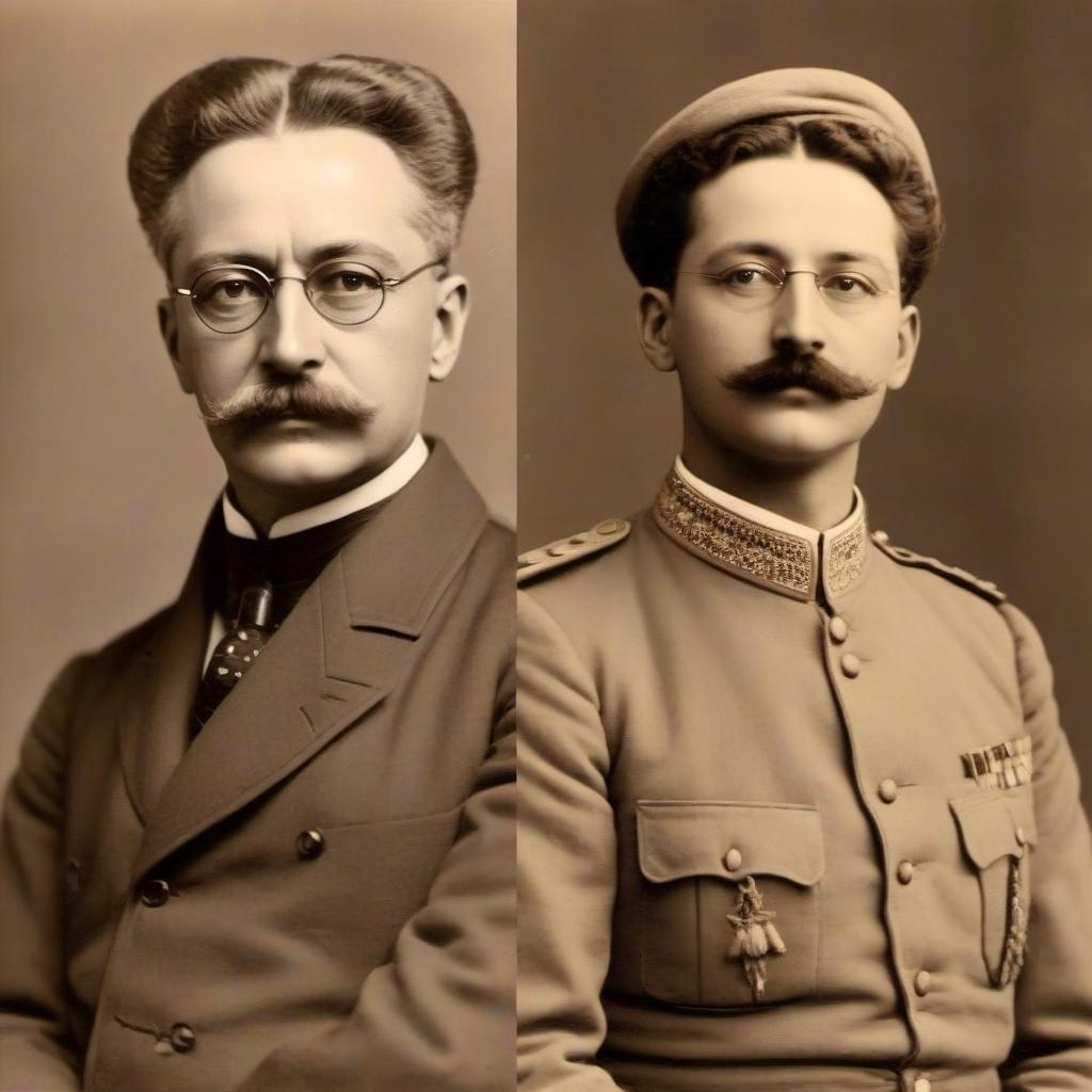  Lev Trotsky vs kaiser wilhelm 2