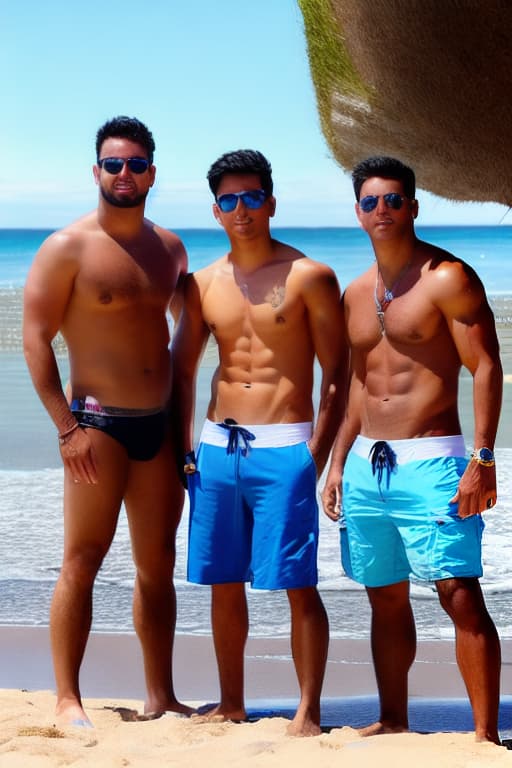  boys,, beach