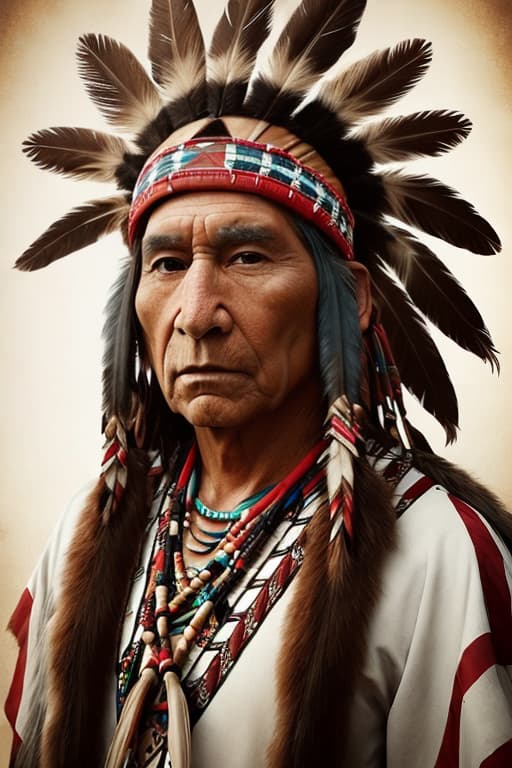  What would I look like if a Native American Indian chief