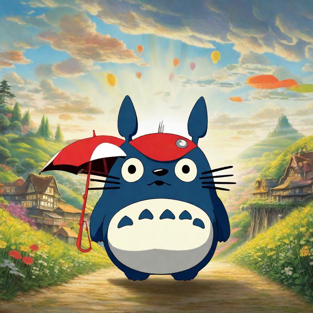  masterpiece, best quality,Totoro