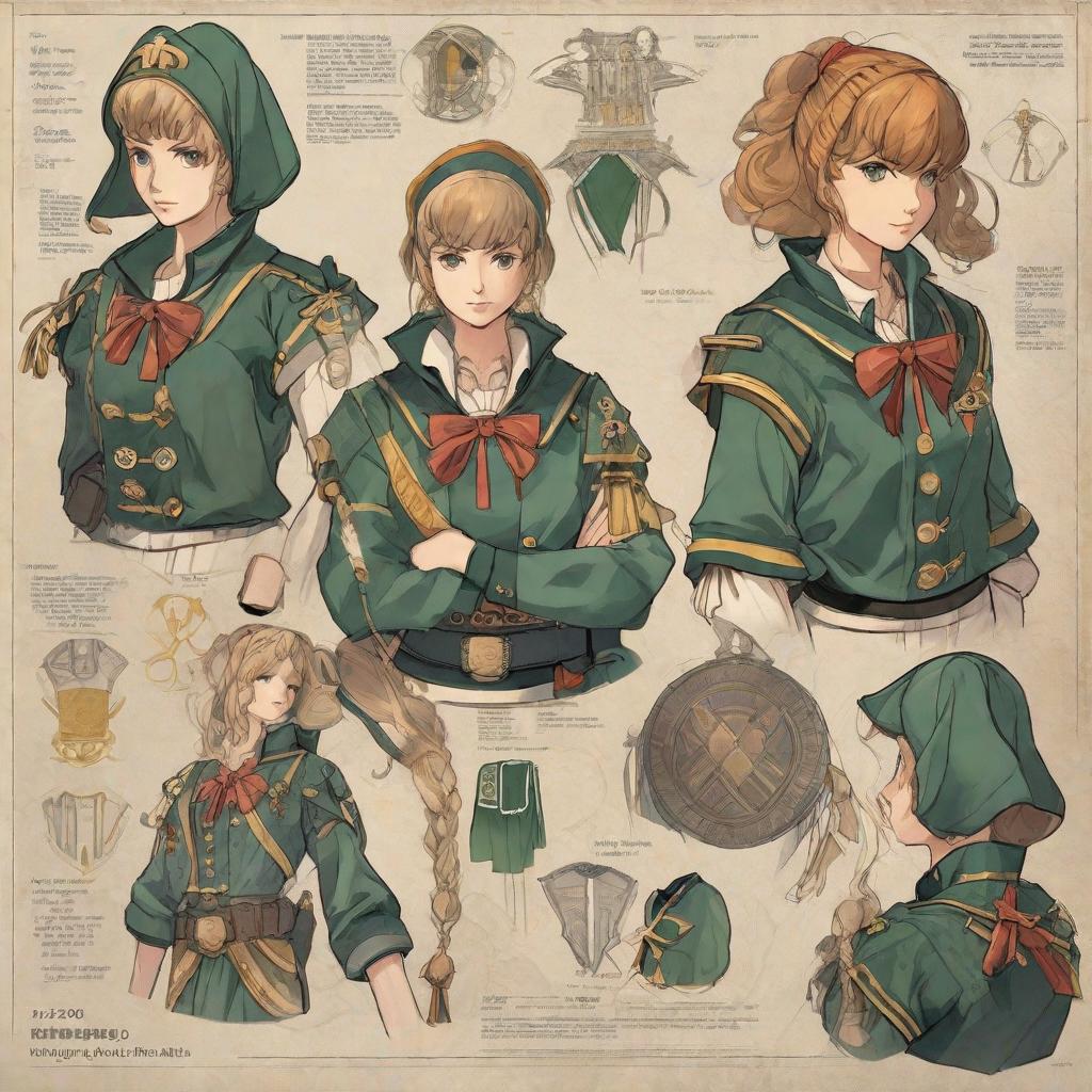  masterpiece, best quality,Character design for a female Character in a fighting anime: 1.) Small Irish girl (Irish Roman Catholic). Age:23 2.) Short (Urban-Sailor-Scout-Country, Mercinary) ,