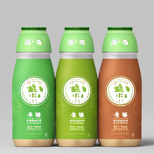  Tea milk drink product packaging design,