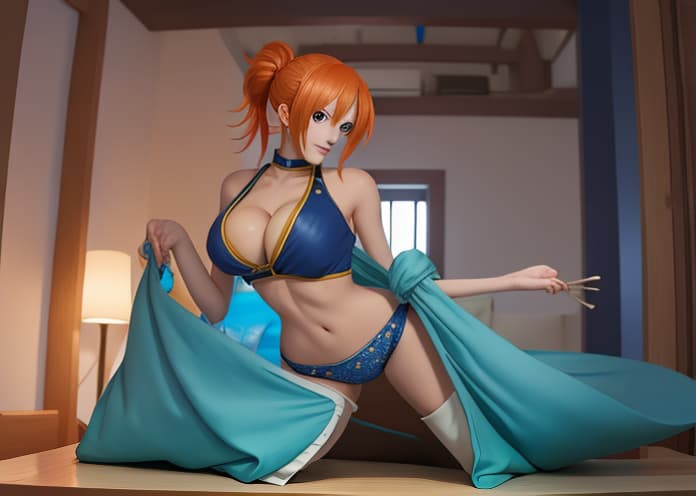  Masterpiece, best quality, One Piece Nami