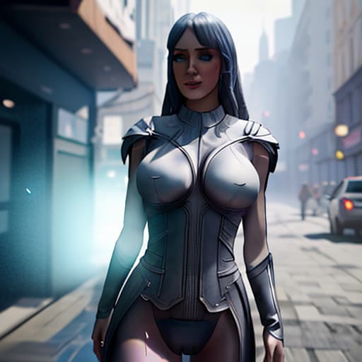  Make me a women hyperrealistic, full body, detailed clothing, highly detailed, cinematic lighting, stunningly beautiful, intricate, sharp focus, f/1. 8, 85mm, (centered image composition), (professionally color graded), ((bright soft diffused light)), volumetric fog, trending on instagram, trending on tumblr, HDR 4K, 8K