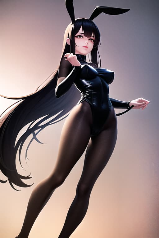  A  standing and posing, ((Long Hair)), ((eyes open)), ((black hair)), (()), (aroused), ((bunny ears)), ((skin tight black bunny suit)), ((staring at viewer)), ((make love)), ((full body shot)), (((from below))), (( pose)), (((one ))), <(photorealistic:1. 4), (extremely intricate:1. 2)>, <(exquisitely detailed skin), ultra high res, 8k uhd, intricate details, perfect anatomy, best shadow, delicate, RAW>, (Kpop idol), (aegsal:1), physically-based rendering, mindblowing, really cool, my favorite image, pureerosface_v1, floating hair, outdoors, detailed background, thin, perfect skin, <lora:povFacesitting:0. 8>, ulzzang-6500 hyperrealistic, full body, detailed clothing, highly detailed, cinematic lighting, stunningly beautiful, intricate, sharp focus, f/1. 8, 85mm, (centered image composition), (professionally color graded), ((bright soft diffused light)), volumetric fog, trending on instagram, trending on tumblr, HDR 4K, 8K