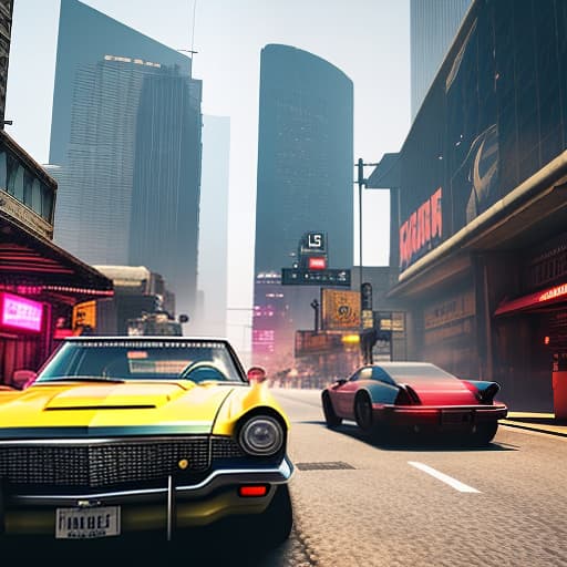 nvinkpunk Gta iv gameplay hyperrealistic, full body, detailed clothing, highly detailed, cinematic lighting, stunningly beautiful, intricate, sharp focus, f/1. 8, 85mm, (centered image composition), (professionally color graded), ((bright soft diffused light)), volumetric fog, trending on instagram, trending on tumblr, HDR 4K, 8K