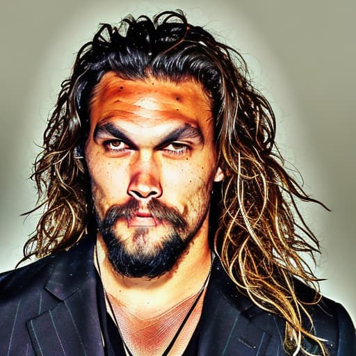 portrait+ style jason momoa queer face