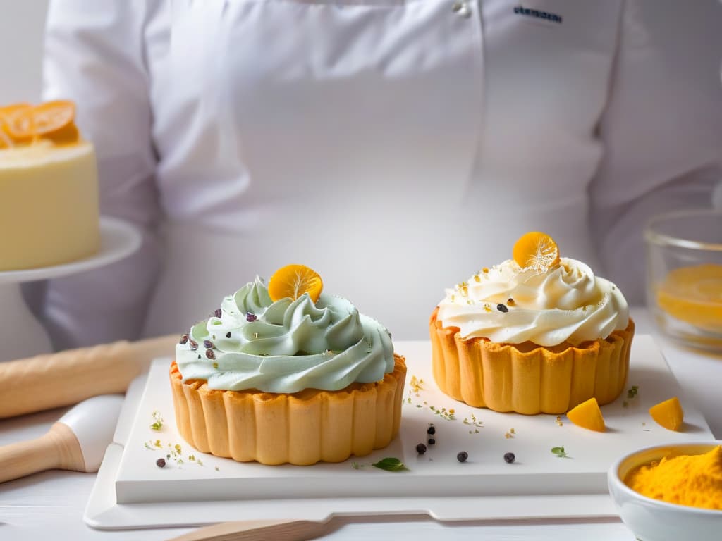  A minimalist illustration showing a diverse group of professional bakers creatively adapting to different baking contest rules. Each baker is depicted with unique baking tools and ingredients, showcasing their individual styles and approaches to the challenge. The background is a soft pastel color to enhance the focus on the bakers and their innovative techniques. hyperrealistic, full body, detailed clothing, highly detailed, cinematic lighting, stunningly beautiful, intricate, sharp focus, f/1. 8, 85mm, (centered image composition), (professionally color graded), ((bright soft diffused light)), volumetric fog, trending on instagram, trending on tumblr, HDR 4K, 8K