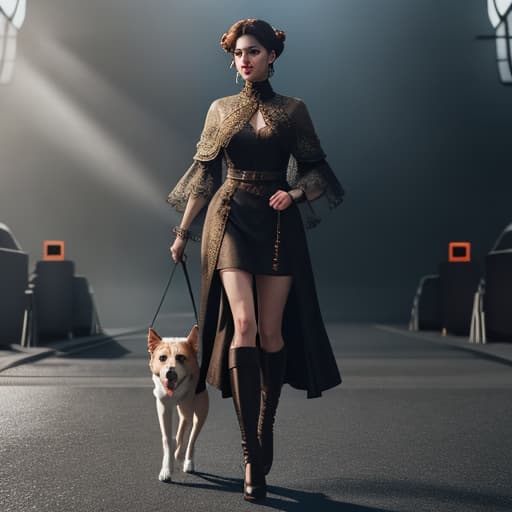  Dog with bag hyperrealistic, full body, detailed clothing, highly detailed, cinematic lighting, stunningly beautiful, intricate, sharp focus, f/1. 8, 85mm, (centered image composition), (professionally color graded), ((bright soft diffused light)), volumetric fog, trending on instagram, trending on tumblr, HDR 4K, 8K