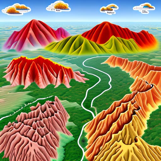  Danxia Landform Evolution Process Model,