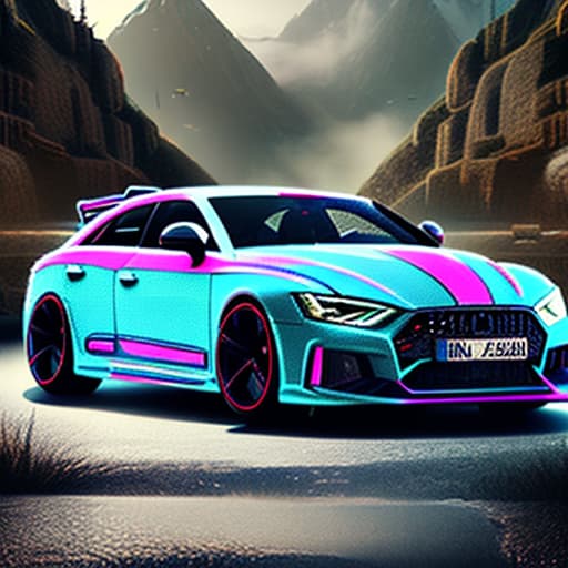 woolitize Audi RS 6 dans le noire de nerbergring Panoramas, Nostalgic Nooks, Vibrant Color Explosions, Minimalist Marvels, Vivid Color Vibrancy, Golden Hour Bliss hyperrealistic, full body, detailed clothing, highly detailed, cinematic lighting, stunningly beautiful, intricate, sharp focus, f/1. 8, 85mm, (centered image composition), (professionally color graded), ((bright soft diffused light)), volumetric fog, trending on instagram, trending on tumblr, HDR 4K, 8K