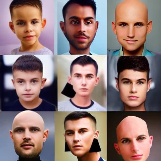  Provide the images of 15 men, women, youths and children's Christians with moderate and godly dressing - without hair attachments,  earrings, mini-clothes, jewels or bangles.