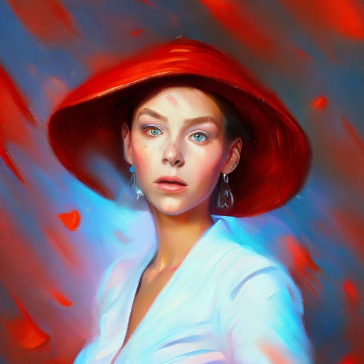 portrait+ style mysteriouspainting