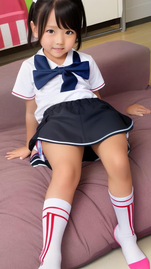  Elementary school students High socks Loincloth Futon