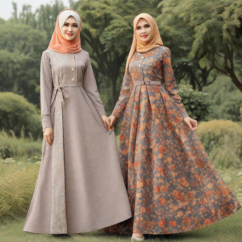  masterpiece, best quality,classic retro muslimah,