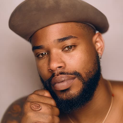 portrait+ style demarcus kane queer face