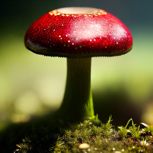 redshift style mushroom hyperrealistic, full body, detailed clothing, highly detailed, cinematic lighting, stunningly beautiful, intricate, sharp focus, f/1. 8, 85mm, (centered image composition), (professionally color graded), ((bright soft diffused light)), volumetric fog, trending on instagram, trending on tumblr, HDR 4K, 8K