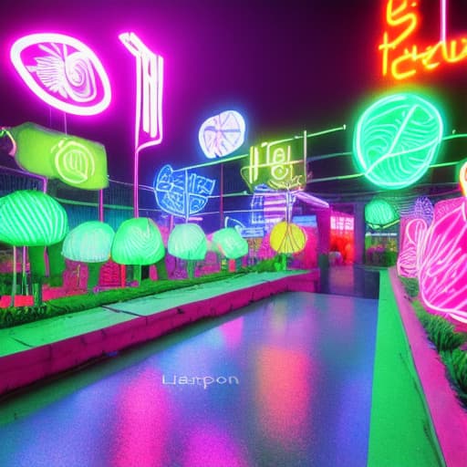  Neon Garden