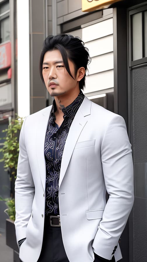  Yakuza, fashionable, century, male.