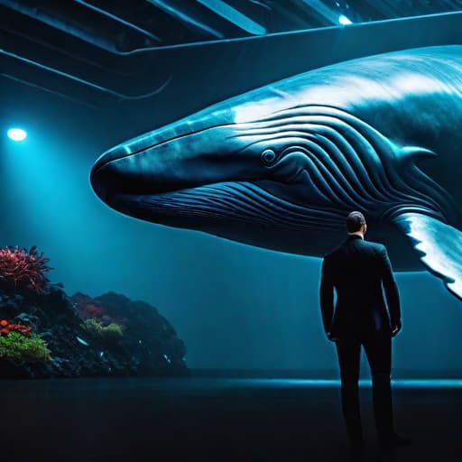  Insights into Bitfinex Whales: Strategic BTC Holding Increase hyperrealistic, full body, detailed clothing, highly detailed, cinematic lighting, stunningly beautiful, intricate, sharp focus, f/1. 8, 85mm, (centered image composition), (professionally color graded), ((bright soft diffused light)), volumetric fog, trending on instagram, trending on tumblr, HDR 4K, 8K