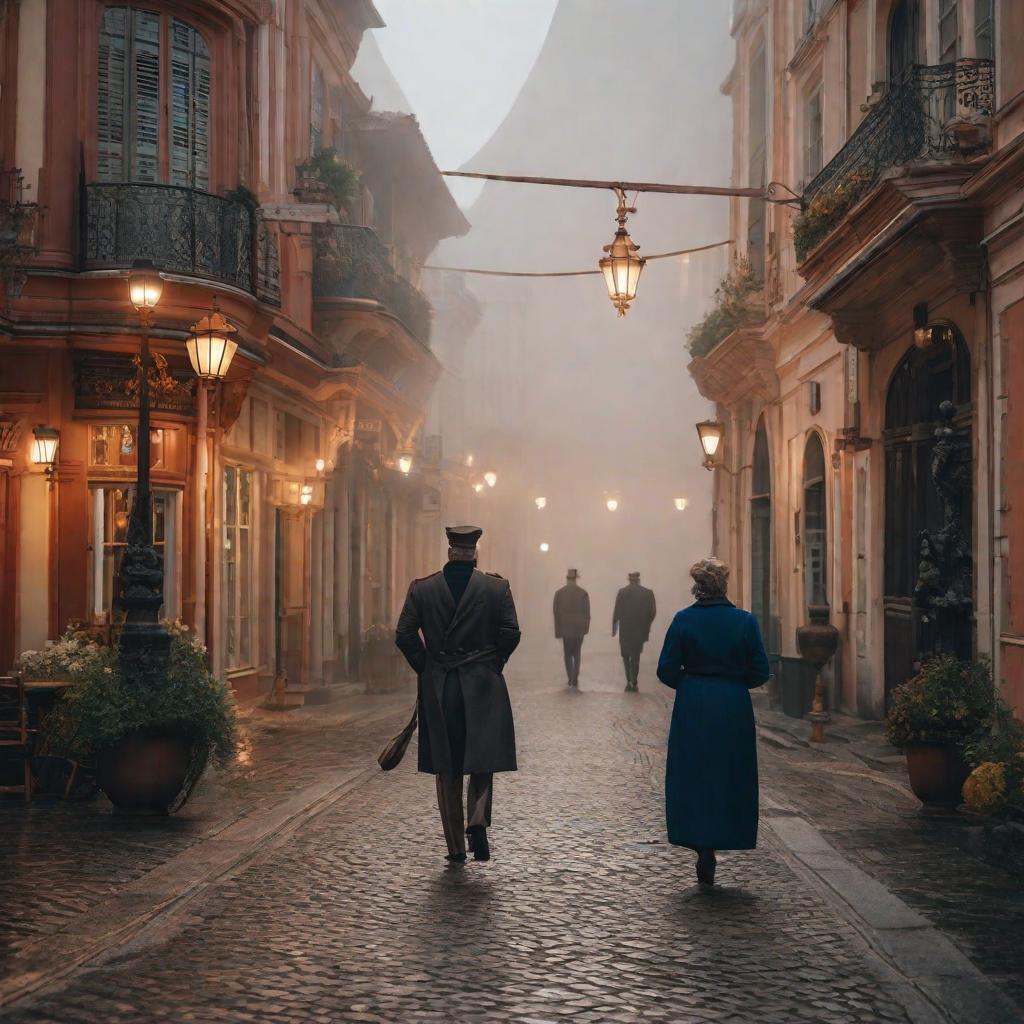  a nice place to take a walk hyperrealistic, full body, detailed clothing, highly detailed, cinematic lighting, stunningly beautiful, intricate, sharp focus, f/1. 8, 85mm, (centered image composition), (professionally color graded), ((bright soft diffused light)), volumetric fog, trending on instagram, trending on tumblr, HDR 4K, 8K