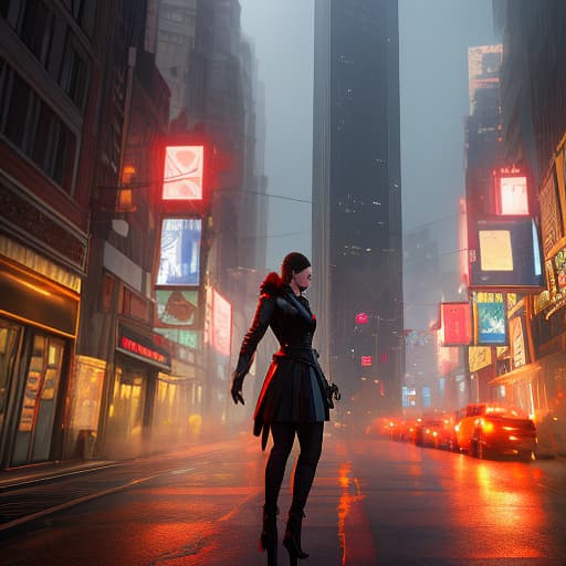  City on Fire hyperrealistic, full body, detailed clothing, highly detailed, cinematic lighting, stunningly beautiful, intricate, sharp focus, f/1. 8, 85mm, (centered image composition), (professionally color graded), ((bright soft diffused light)), volumetric fog, trending on instagram, trending on tumblr, HDR 4K, 8K