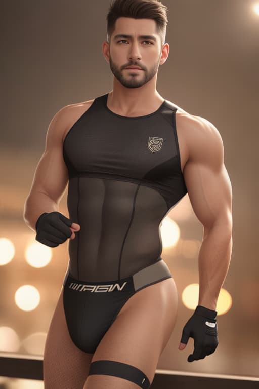  Man Working out hyperrealistic, full body, detailed clothing, highly detailed, cinematic lighting, stunningly beautiful, intricate, sharp focus, f/1. 8, 85mm, (centered image composition), (professionally color graded), ((bright soft diffused light)), volumetric fog, trending on instagram, trending on tumblr, HDR 4K, 8K