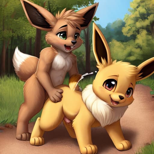  Eevee, nsfw,gay,sex,bolt,cub,asshole,detailed,tail,cum,analsex,missionary,Hard,teeth,open mouth,anal on all fours! onlycubs! Visible asshole!,super cute, normal eyes, stunning,natural,hyperrealistic, missionary xxx, Cum in Ass,cuminside, cumoutside, cumshot, cum everywhere, adorable, canine penis,