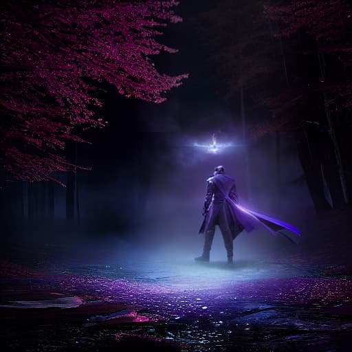  Gambit holding glowing purple cards hyperrealistic, full body, detailed clothing, highly detailed, cinematic lighting, stunningly beautiful, intricate, sharp focus, f/1. 8, 85mm, (centered image composition), (professionally color graded), ((bright soft diffused light)), volumetric fog, trending on instagram, trending on tumblr, HDR 4K, 8K