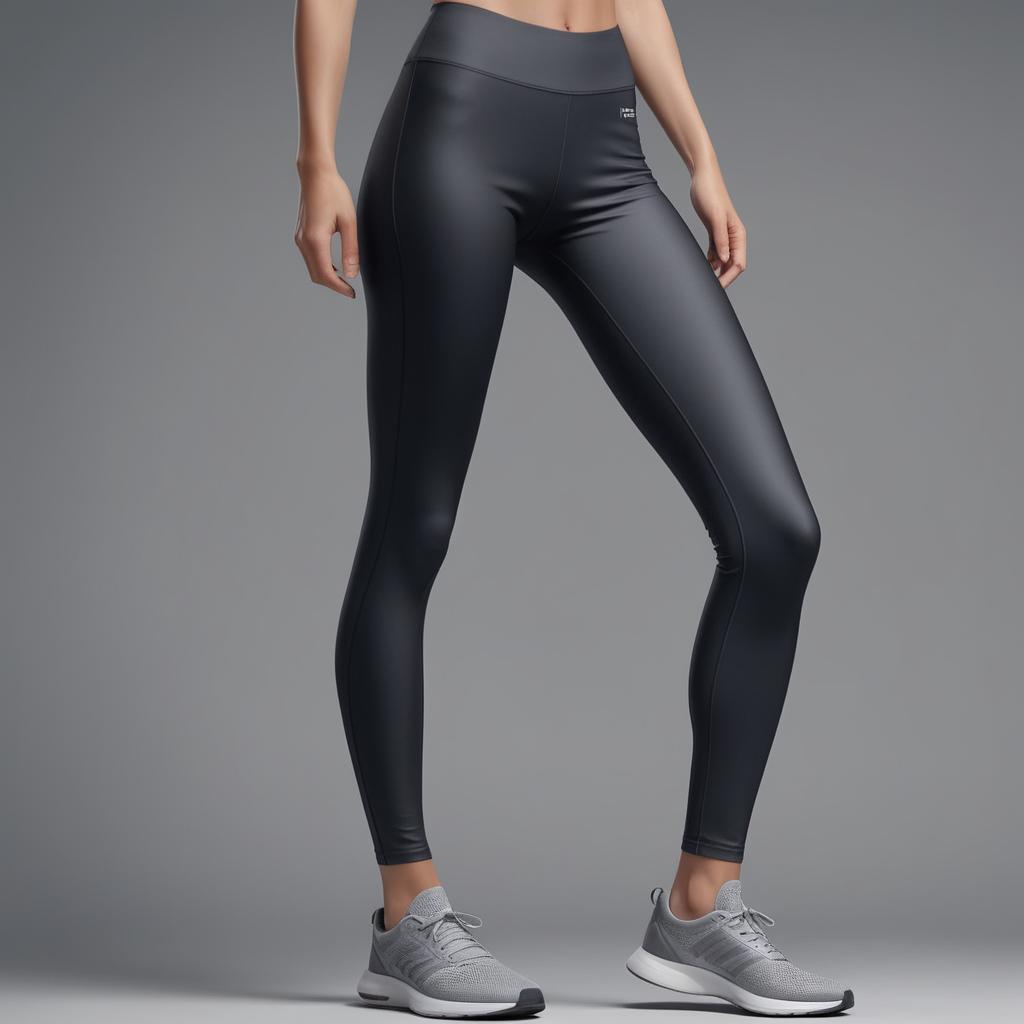  hyperrealistic art Girl in full height, short tight skinny, no, short,, leggings. . extremely high-resolution details, photographic, realism pushed to extreme, fine texture, incredibly lifelike