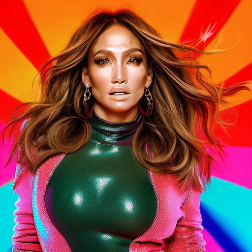 portrait+ style jennifer lopez queer face