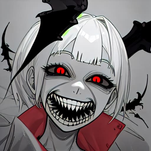  scary smile