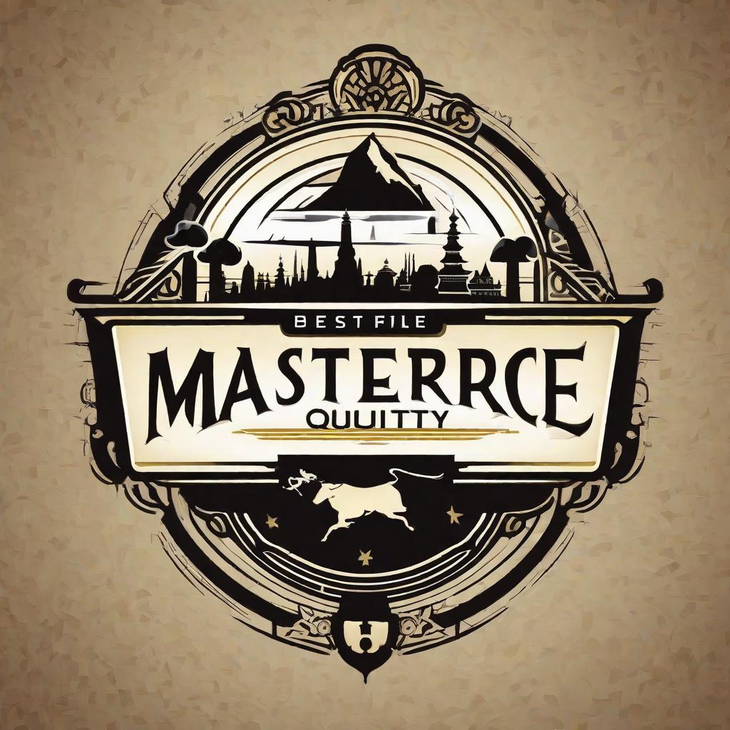  masterpiece, best quality,辽 字做一个logo