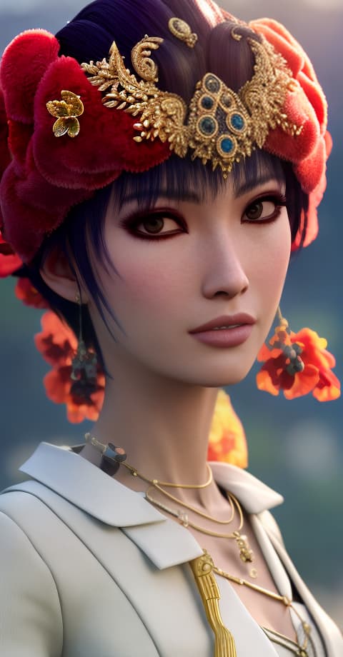 redshift style 子供 hyperrealistic, full body, detailed clothing, highly detailed, cinematic lighting, stunningly beautiful, intricate, sharp focus, f/1. 8, 85mm, (centered image composition), (professionally color graded), ((bright soft diffused light)), volumetric fog, trending on instagram, trending on tumblr, HDR 4K, 8K