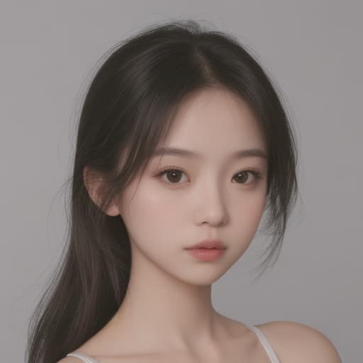  girl, best quality, solo, headshot, simple background